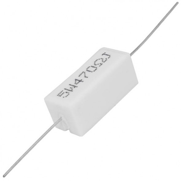 Резистор RX27-1 470 Ом 5W 5% / SQP5