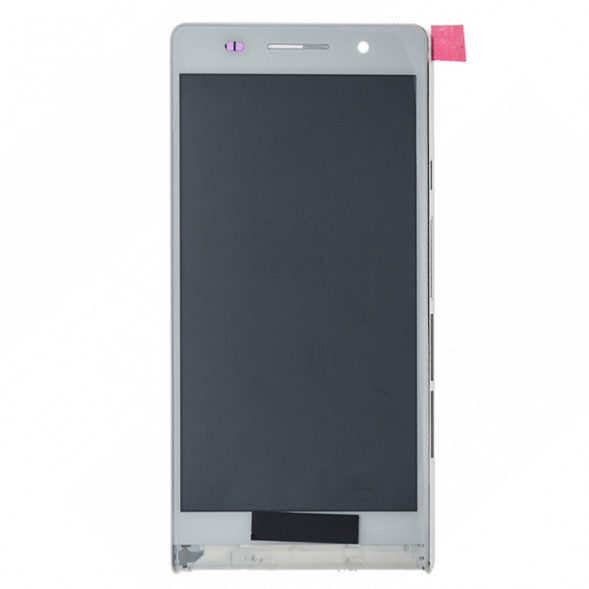 Дисплей для Huawei Ascend P6 с тачскрином (Белый)