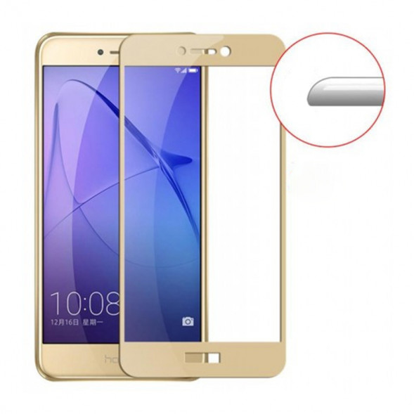 3D Защитное стекло для Huawei Honor 9 STF-L09 (золотистое)