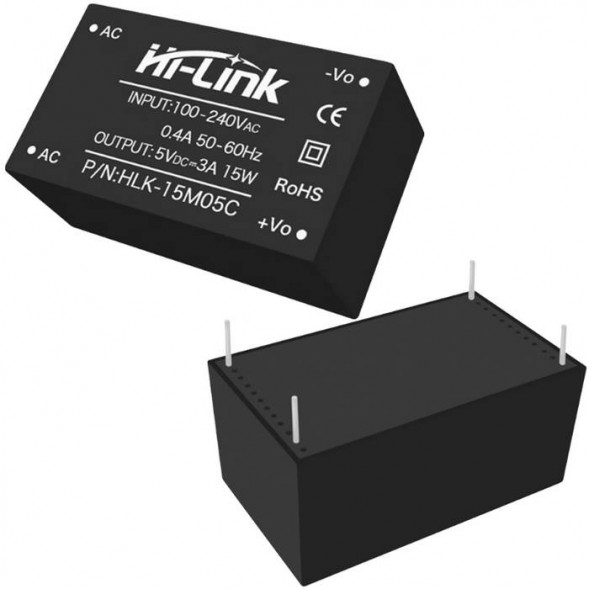 Блок питания имп. HLK-15M05