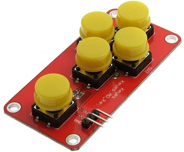 AD Keyboard Simulate Five Key Модуль (ARDUINO)
