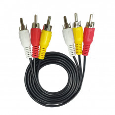 3 RCA - 3 RCA B 5m кабель