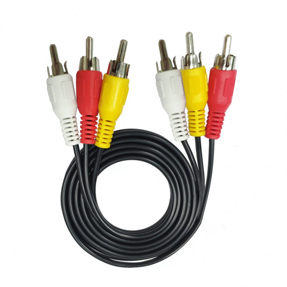 3 RCA - 3 RCA B 5m кабель