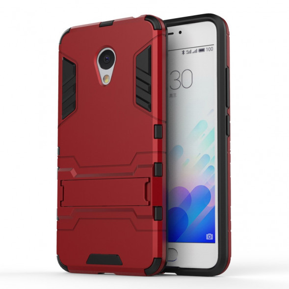 Чехол Duty с подставкой для Meizu M3 / M3s (красный)