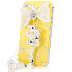 Чехол для iPhone 4, 4s Handmade Diamond (желтый)