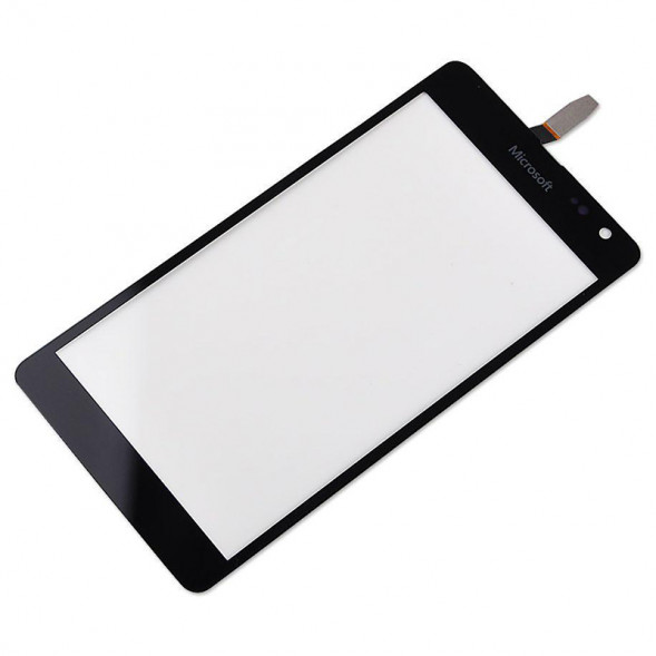 Тачскрин Nokia Lumia Microsoft 535 (черный) (Rev. 2S)