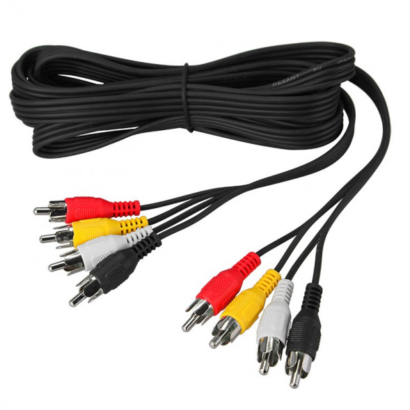 4 RCA - 4 RCA B 7m кабель