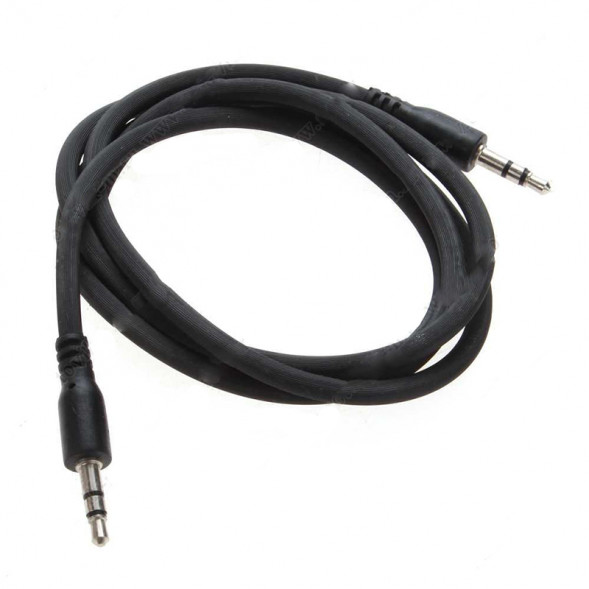 Кабель AUX  FINITY Voice Jack 3,5mm - Jack 3,5mm 1.0м (черный)