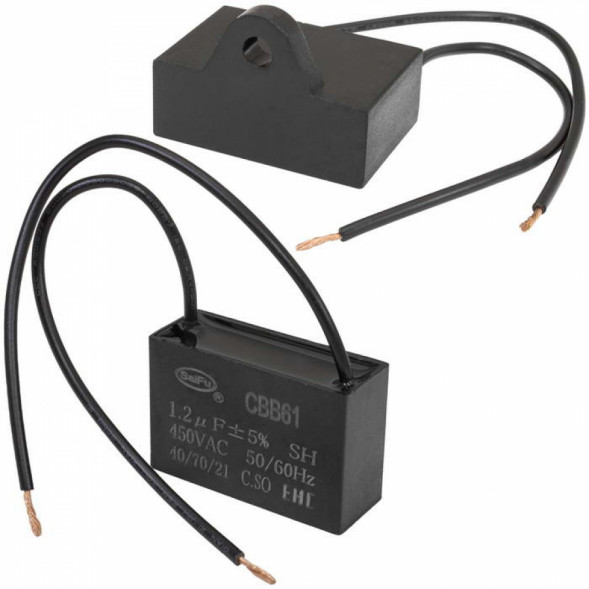 Конденсатор CBB61 1.2 uF 450V (SAIFU)