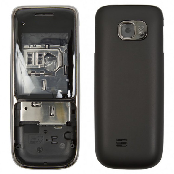 Корпус для Nokia C2-01 (Черный)