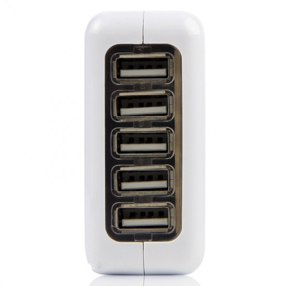 Зарядное устройство для смартфонов и планшетов ADRM-42W5 5-USB Charger 100-240V, 5V-4.2A