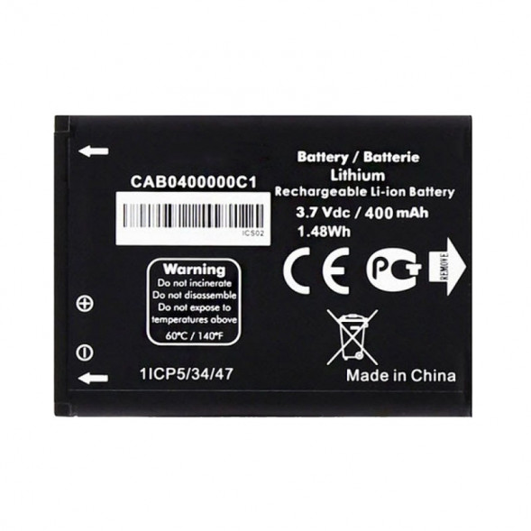 Аккумулятор для Alcatel OT-1035D / OT-1016D / OT-1052D CAB0400000C1 / CAB0400011C1