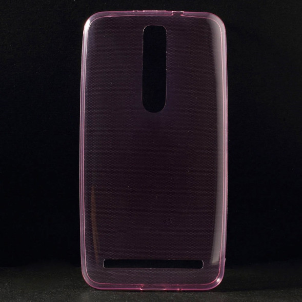 Ультратонкая накладка чехол для Asus Zenfone 2 ZE551ML (Розовый)