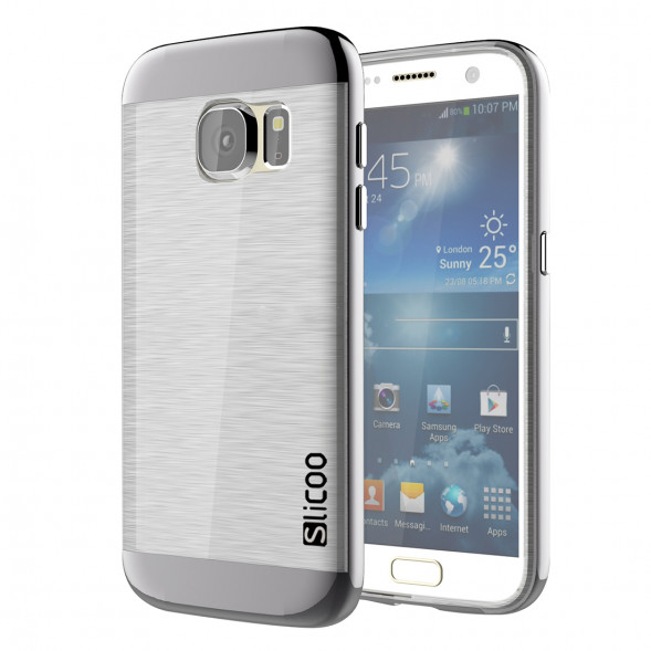 Чехол накладка Slicoo для Samsung Galaxy S7 (SM-G930) (Черный)