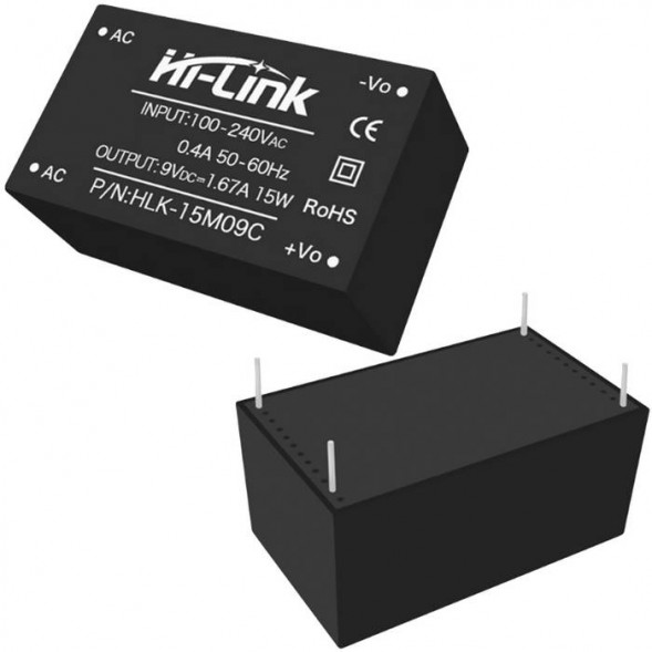 Блок питания имп. HLK-15M09