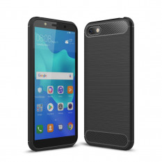 Чехол Carbon Fibre для Huawei Y5 Prime (2018) / Huawei Honor 7A (DUA-L22) (черный)