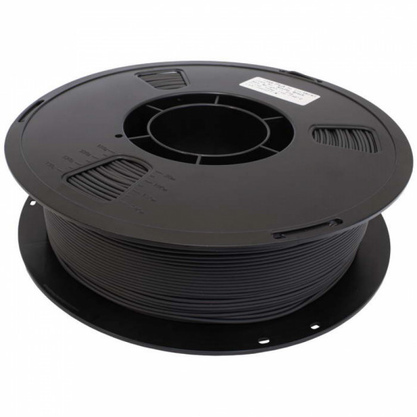 Филамент PLA-1.75-MAT-BLK-1KG