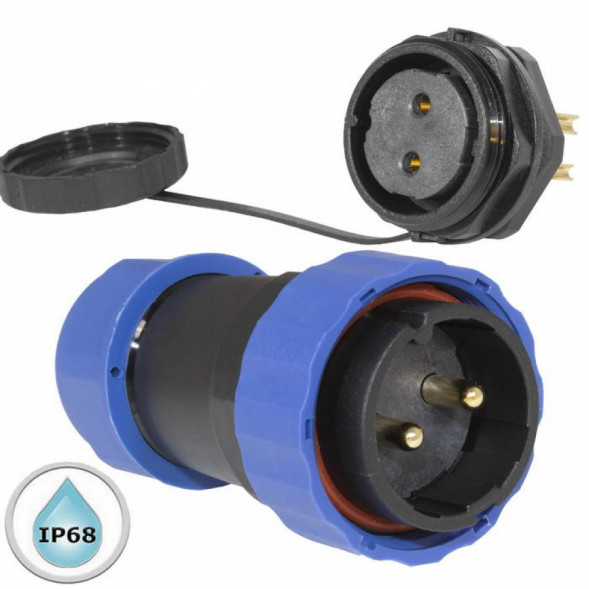 Герметичный разъем SZC28 2P-M-FB