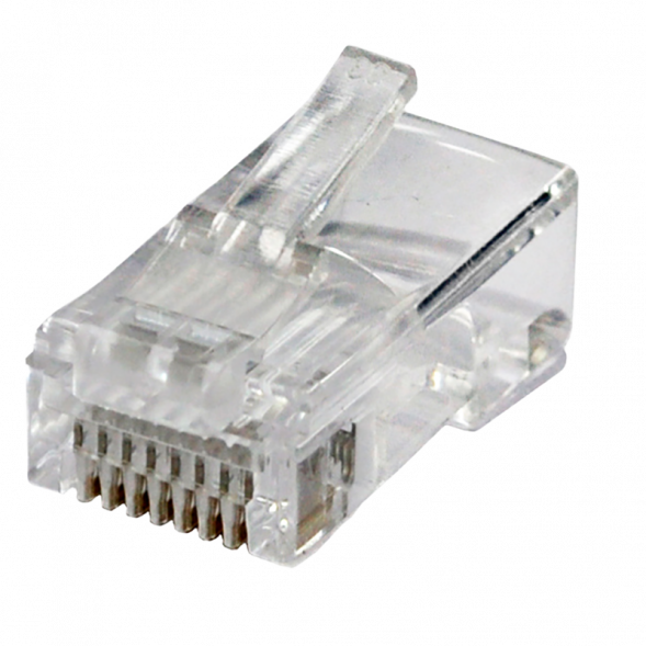 Коннектор RJ45 разъем для интернет LAN кабеля (50шт)