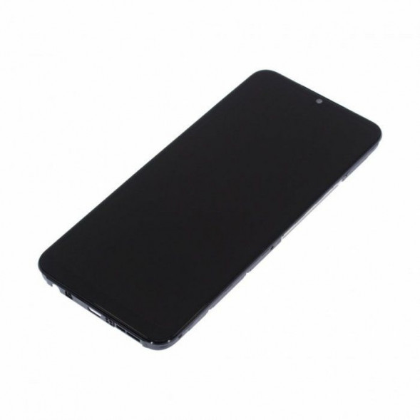 Дисплей для Tecno Spark 8C (KG5n) в рамке с тачскрином Черный (AS)
