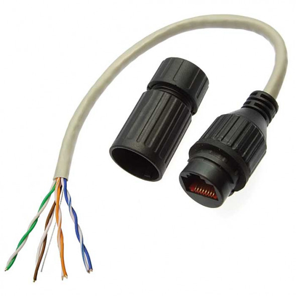 Герметичный разъем SZC-16-RJ45-3 ip68