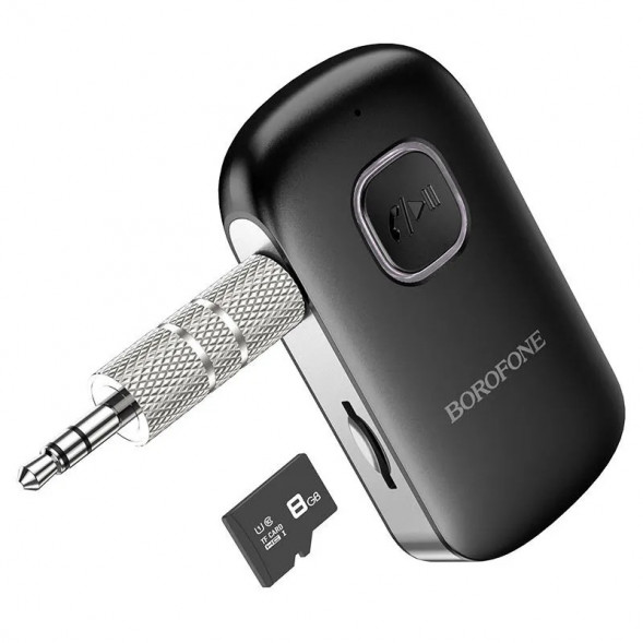 AUX Bluetooth Ресивер BC42 адаптер для музыки и громкой связи