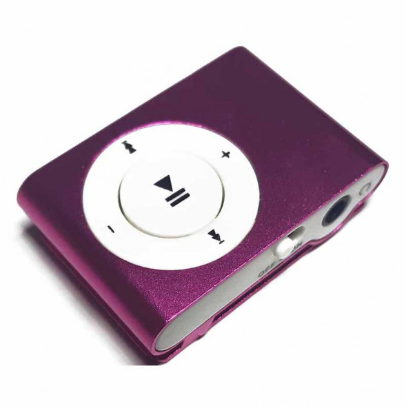 Мини Mp3 аудио плеер - iPod (розовый)