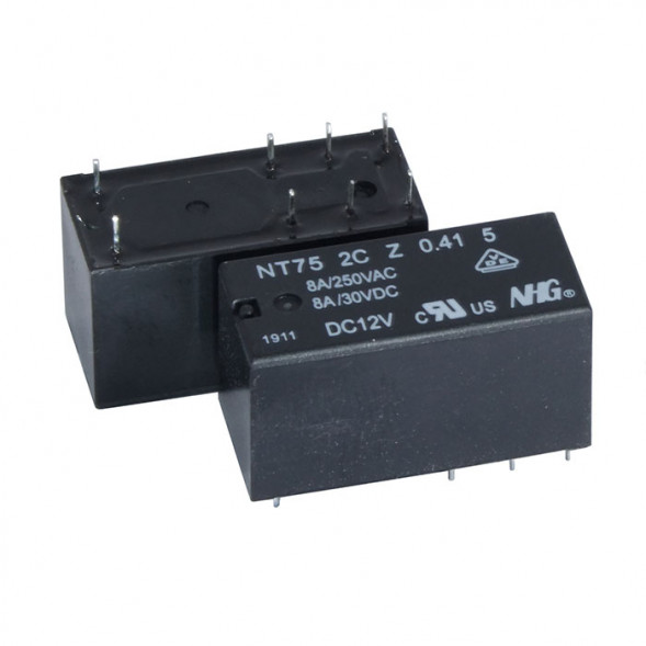 Реле NT75-2-C-Z-8-DC12V-0.41-5.0 FORWARD