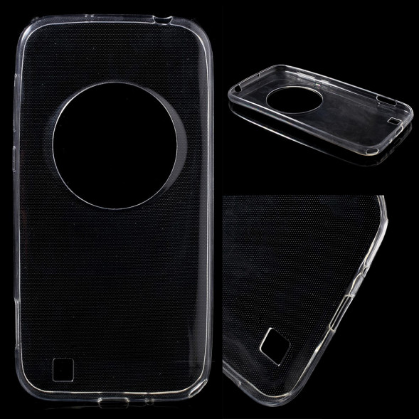 TPU Чехол накладка для Asus Zenfone Zoom ZX551ML, ZX550ML (Прозрачный)