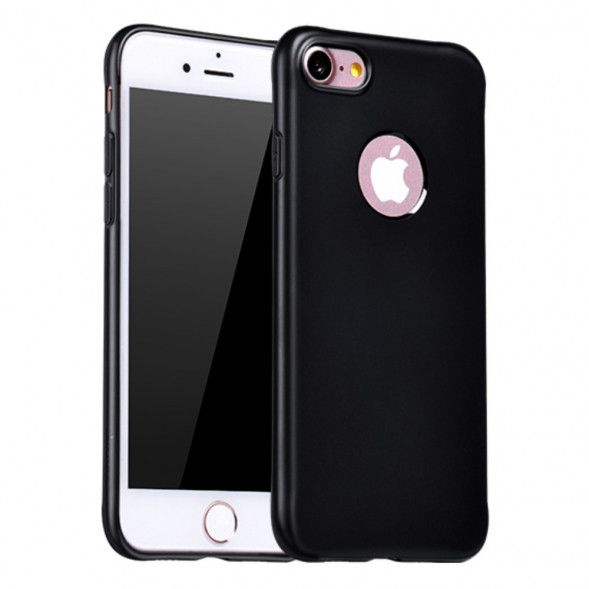 Силиконовый чехол HOCO Juice Series для iPhone 7 (Чёрный)