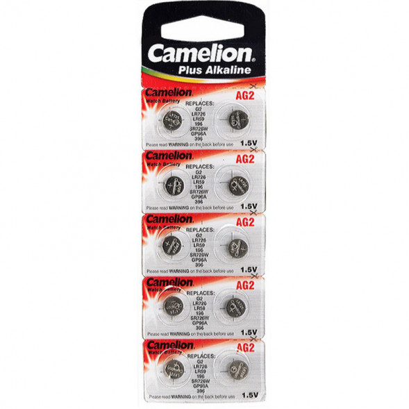 Батарейка Camelion G2-LR726-10BL