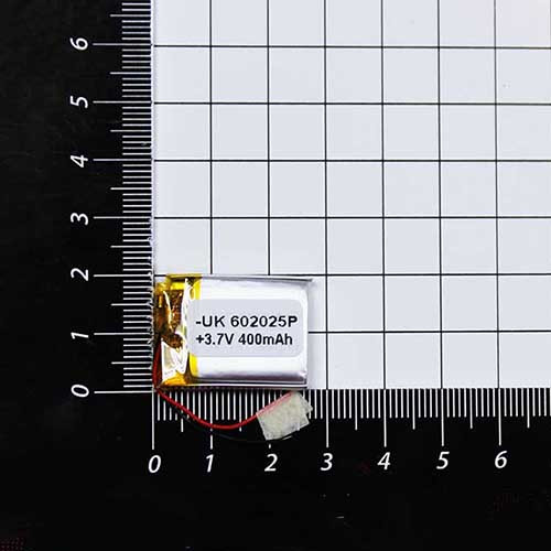 26X20X5mm 3.7V 400 mAh Литий-полимерный аккумулятор