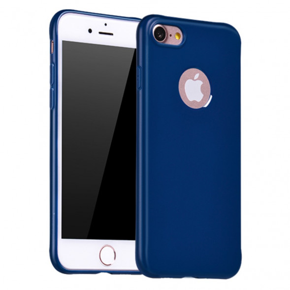 Силиконовый чехол HOCO Juice Series для iPhone 7 (Синий)