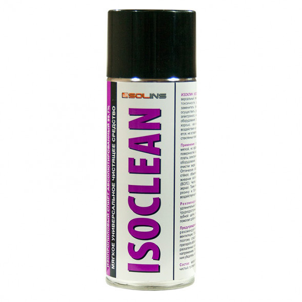 ISOCLEAN 400мл Аэрозоль изопропиловый спирт (изопропанол)