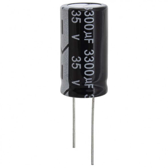 Конденсатор 3300 UF 35V 105*C 16*30 (JWCO)