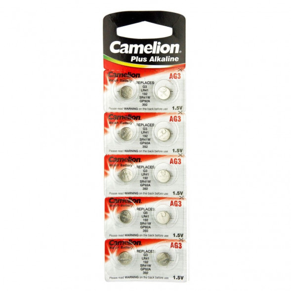 Алкалиновая батарейка Camelion G3 LR41