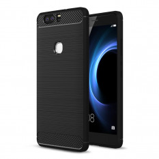 Матовый TPU чехол для Huawei Honor V8 (Черный)