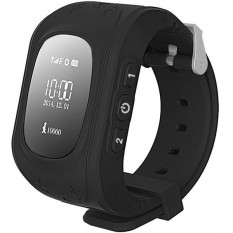 Умные детские часы Smart Baby Watch Q50 (черный) с GPS трекером