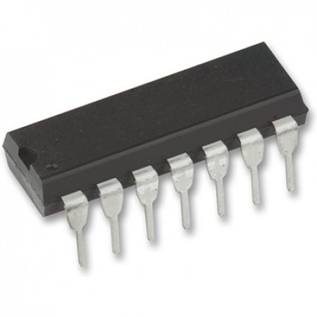 SN74HC14N Инвертирующий Триггер Шмитта КР1564ТЛ2 PDIP-14