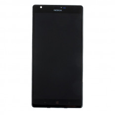 Дисплей с тачскрином для Nokia Lumia 1520 RM-937 с рамкой (черный)