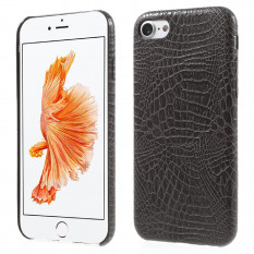 Чехол под крокодиловую кожу для iPhone 7 / iPhone 8 (серый)
