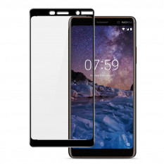 Защитное стекло 3D для Nokia 7 Plus TA-1046 (черный)