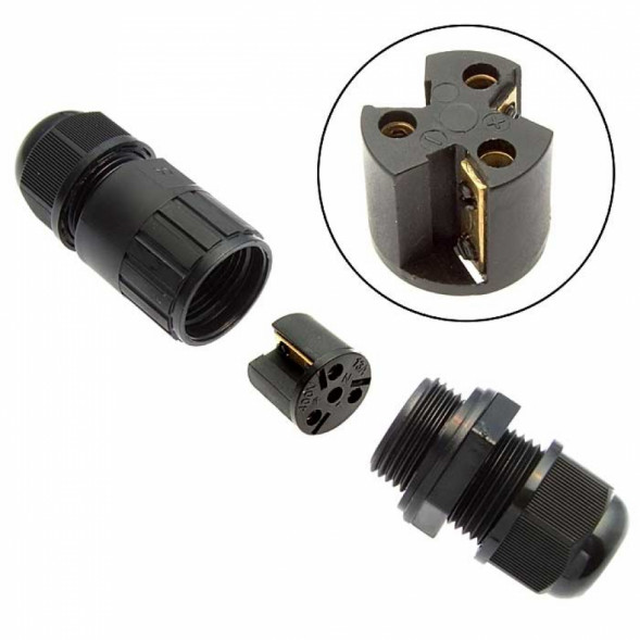 Герметичный разъем SZC-3-M20 (d=7-10.5mm) IP68 250V/10