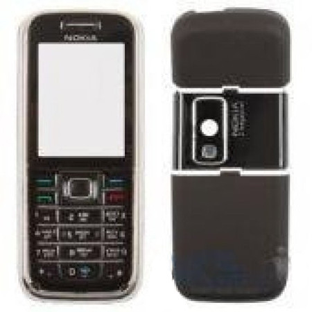 Корпус Nokia 6233 с клавиатурой (коричневый)