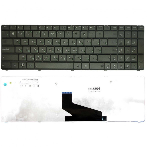 Клавиатура для ноутбука Asus X53S X53U  - (черная) (003804)