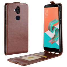 Чехол флип Crazy Horse для Asus Zenfone 5 Lite ZC600KL (коричневый)