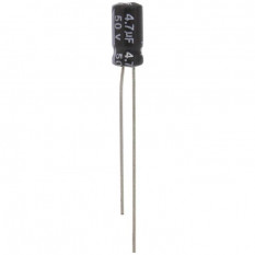 Конденсатор 4.7 UF 50V 105*C 4*7 (JWCO)