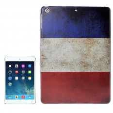 Пластиковый Чехол накладка с рисунком для iPad Air (Ретро флаг Retro France)