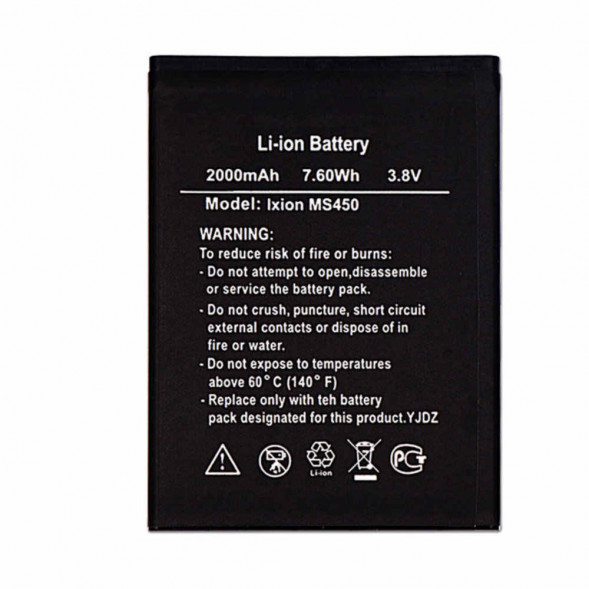 Аккумулятор Ixion MS450 для Dexp Born