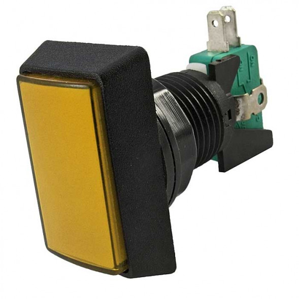 Кнопка GMSI-3B-R no(nc)+nc(no) yellow
